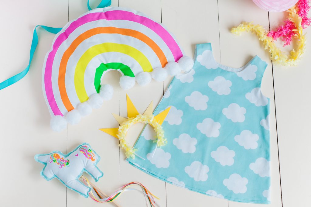 DIY Rainbow Costume