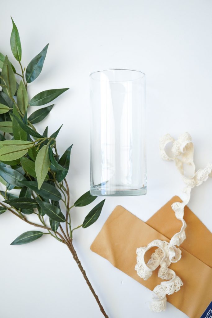 DIY Leather Vase 1