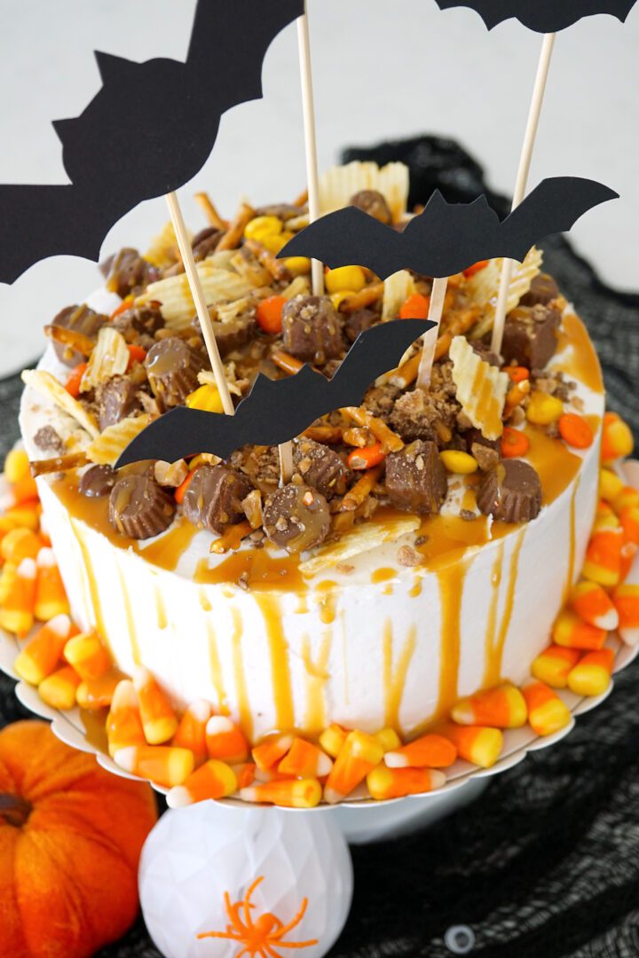 Halloween Candy Cake 20 | Rebecca Propes Design & DIY