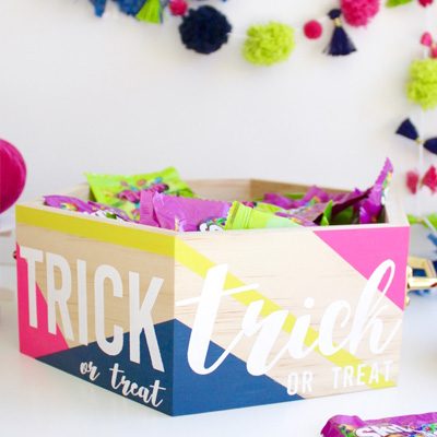 DIY Modern Halloween Candy Dish