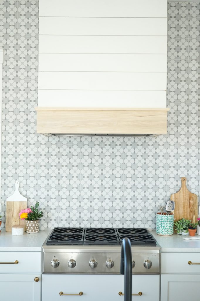 Modern Boh Farmhouse Kitchen