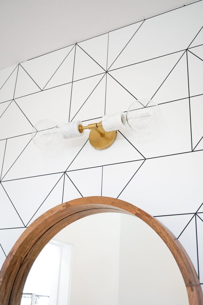 Master Bath Makeover with Mitzi Lighting