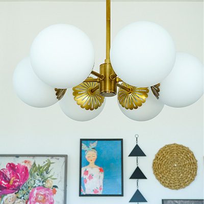 Dining Room Makeover with Mitzi Lighting