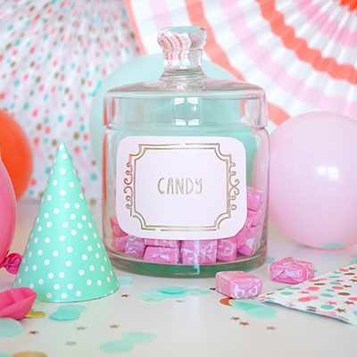 Foil Quill Pen DIY Labels