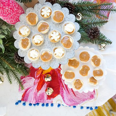 Salted Caramel Cream Cheese Tarts