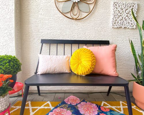 Front Entry Spring Refresh with At Home Stores