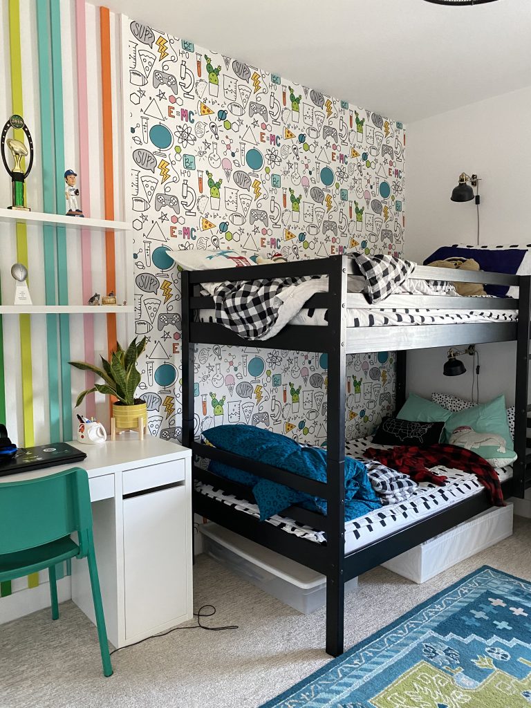 An Easy Eclectic Teen Boy Bedroom Refresh 