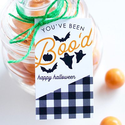 Halloween Boo Signs & Tags