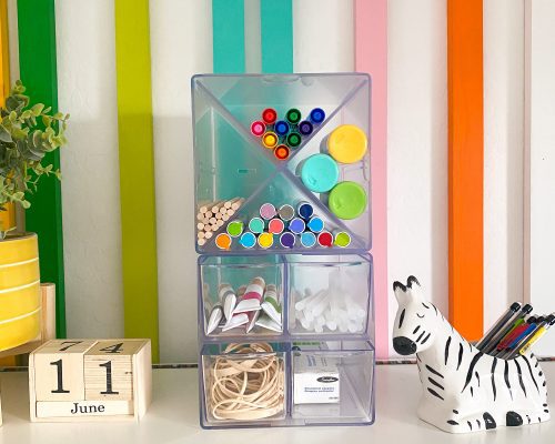 Kids Room Desk Organization & Work Space with Deflecto